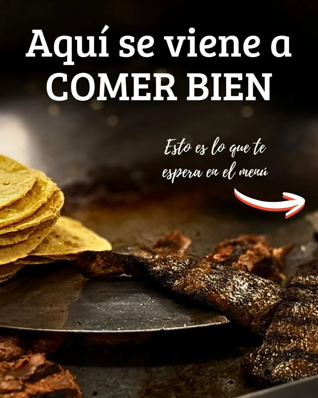 Aquí se viene a comer bien